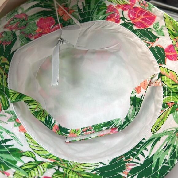 Janie and Jack 100049297 Baby Tropical Floral Bucket Hat size 0-3 months NWT - Picture 6 of 9